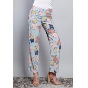 smythe cropped kick pant